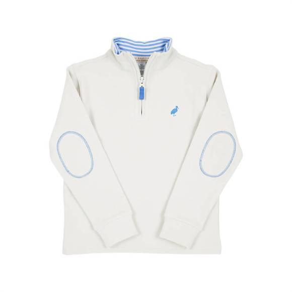Hayword Half-Zip - Sarasota Sky with Tonal Stork